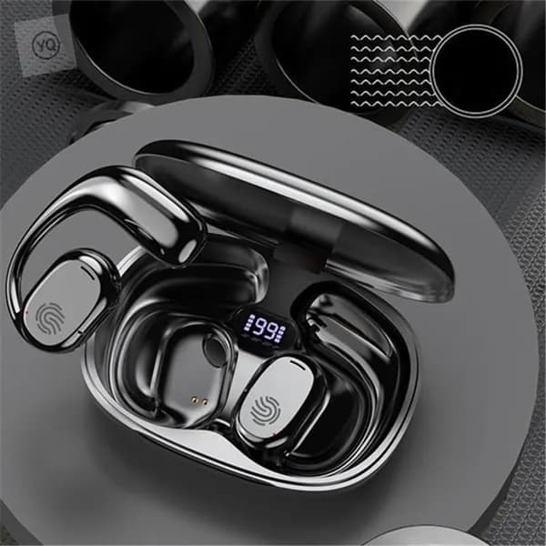 Наушники беспроводные с микрофоном, Bluetooth, USB Type-C, черный