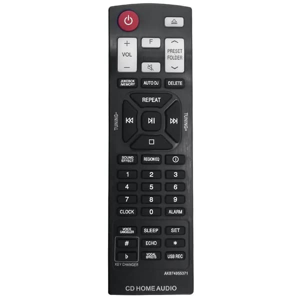 AKB74955371 Пульт дистанционного управления, совместимый с LG Mini CD Home Audio Hi-Fi Syem