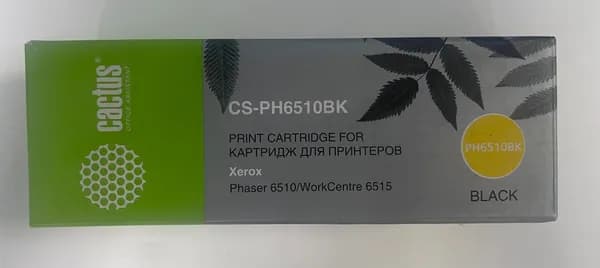 Тонер Картридж PH6510BK