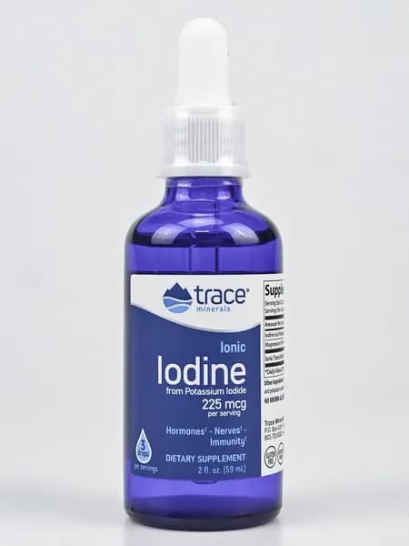Trace Minerals Ionic Iodine,Биологически активная добавка йода к пище