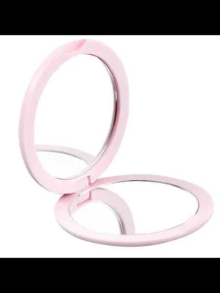 Двустороннее карманное зеркало Pink