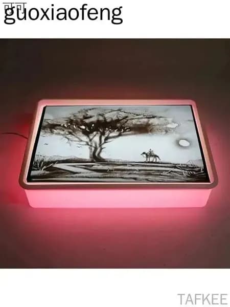 Детский стол для рисования песком (с подсветкой и usb входом)