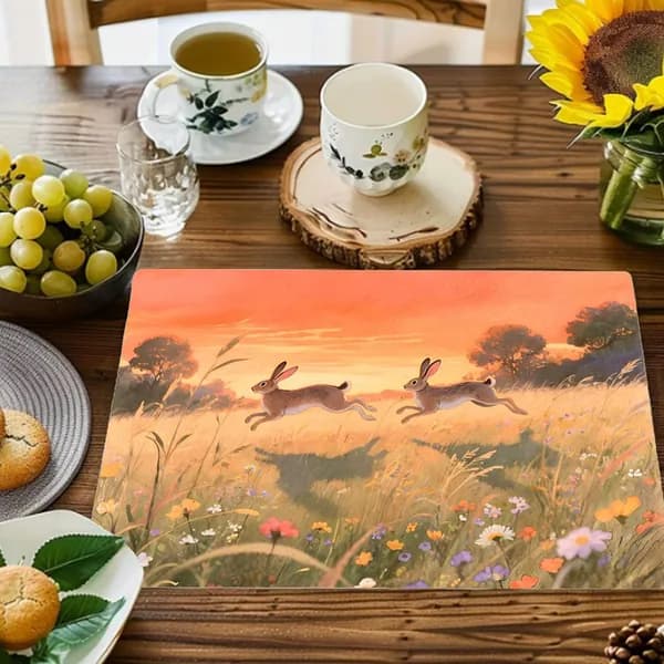 Салфетка сервировочная Полиэстер 32x42см, 1шт.