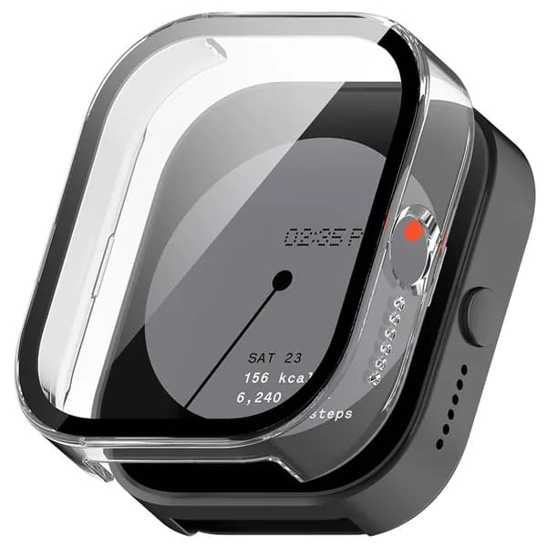 Чехол-пленка для CMF BY NOTHING Watch Pro (D395) из поликарбоната и закалённого стекла