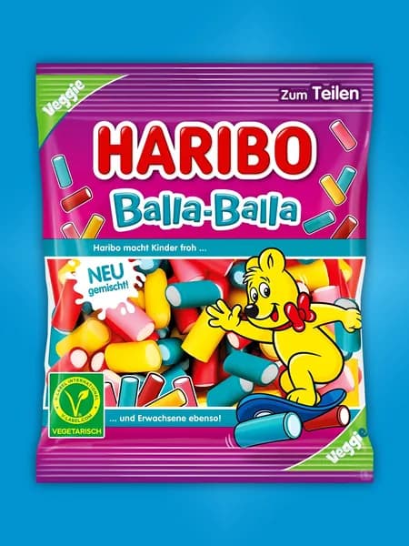Мармелад HARIBO Balla-Balla (Балла Балла) 160г Германия