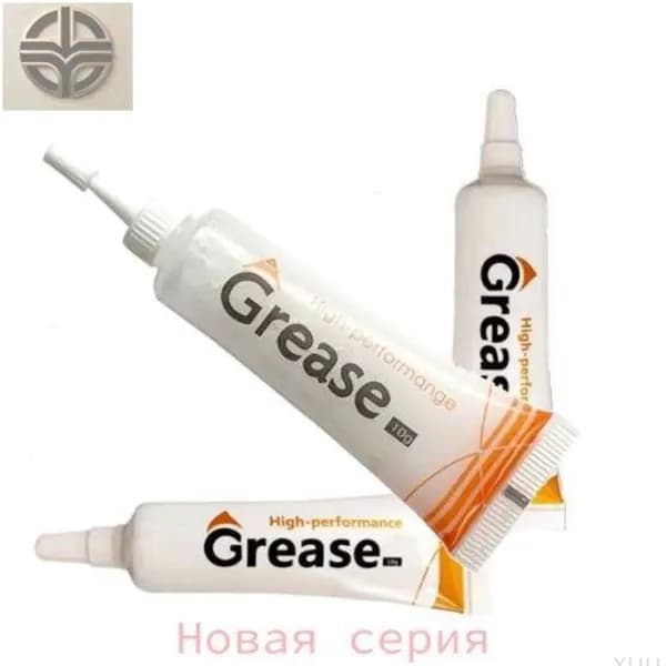 Водостойкая консистентная смазка для обслуживания роликов душевых кабин, силиконовая, грязевымывающая профессиональная. GREASE High Performange, 10 гр.157