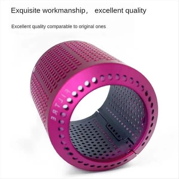 Защитный чехол для внешнего фильтра фена Dyson HD01 HD03 HD07 HD08 A (черный)