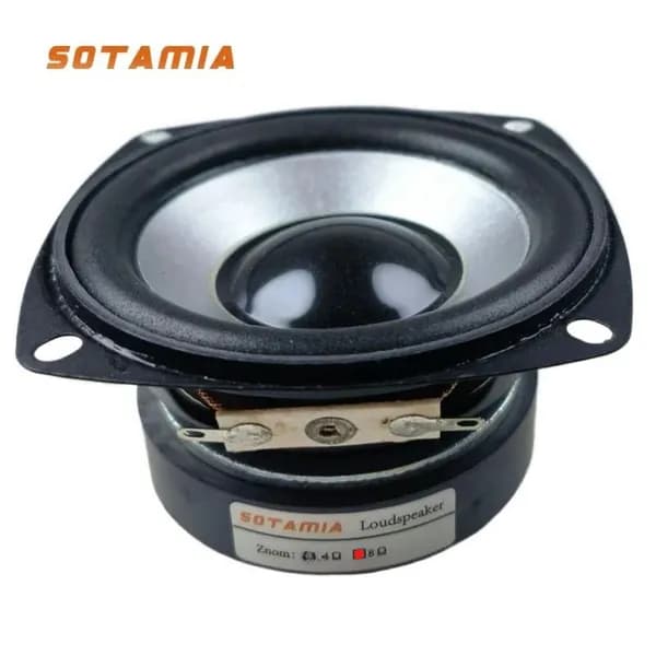 SOTAMIA 1Pcs 3-дюймовый Полнодиапазонный Аудио 8 Ом 20 Вт Hifi Музыкальный звуковой динамик DIY Bluetooth Динамик для домашнего кинотеатра Драйвер