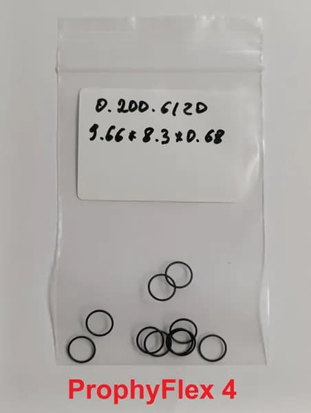 0.200.6120 Кольца уплотнительные 9.66*8.3*0.68 O-RING резиновые, 10шт