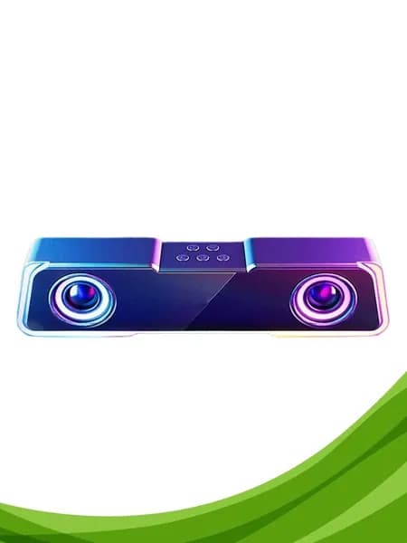 Стереоколонки с сабвуфером и Bluetooth для ноутбука и MP3-плееров