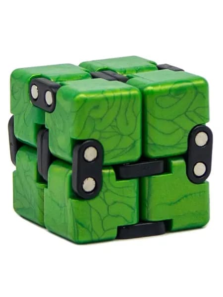 Головоломка Бесконечный кубик антистресс QiYi Infinite Cube (золотой)