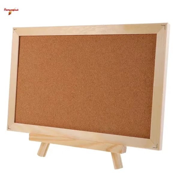 Пробковая Доска С Оправой, Прямоугольная, 30.00X20.00X1.20См, Для Декорирования Стен, 1 Комплект