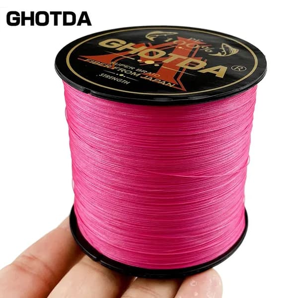 Плетеная леска 100м 8 жил Multicolor 10-80LB 0.11-0.5мм