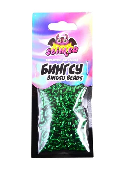 Наполнение для слайма "Бингсу" зеленый Slimer