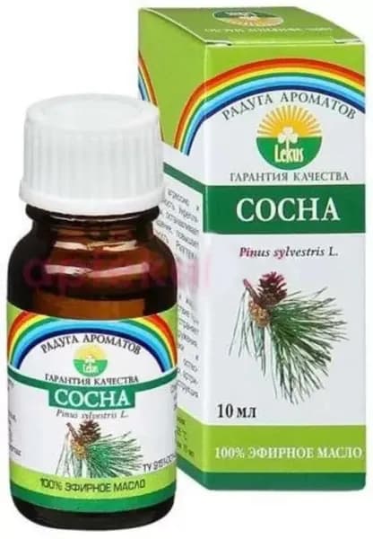 Эфирное масло ЛЕКУС "Сосна", 100% натуральное, 10 мл