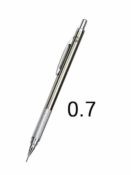 Карандаш, твердость: HB (Твердо-мягкий), толщина: 0.7 мм, 1 шт.