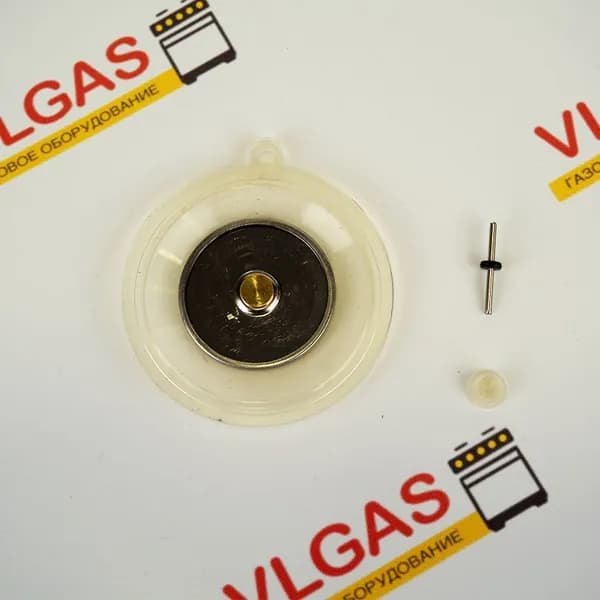 Мембрана силиконовая для газовой колонки Нева Люкс Neva Lux 4011, 5514, 6014 + шток + сальник