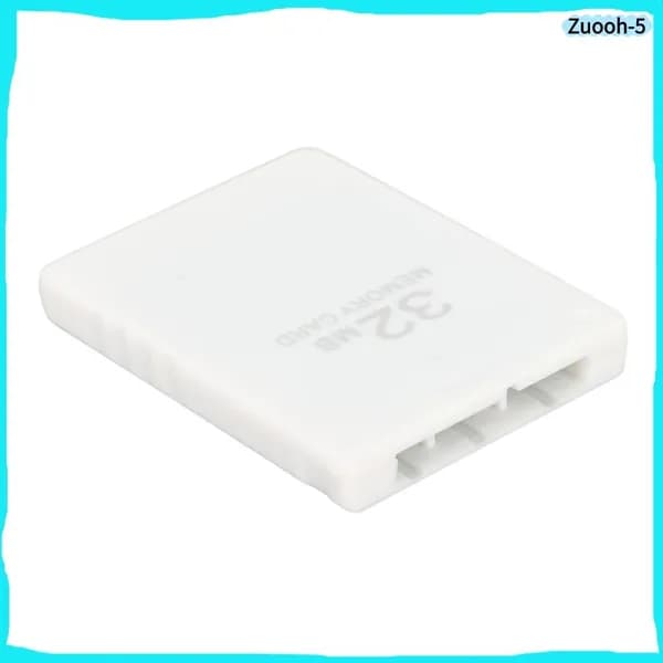 Game Memory Card for PS2, Удобная и портативная, для всех версий PS2 белое