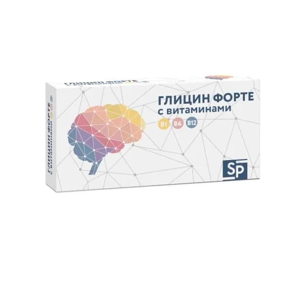 Smart Products Глицин Форте с вит. В1, В6, В12 №30 таб.