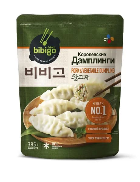 Дамплинги "Бибиго" Королевские 385 гр.