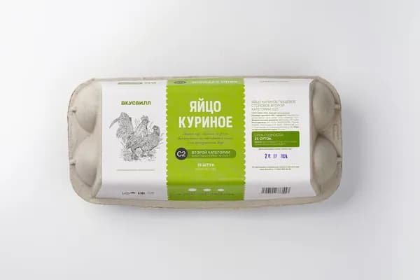 Яйцо куриное С2, 100 г