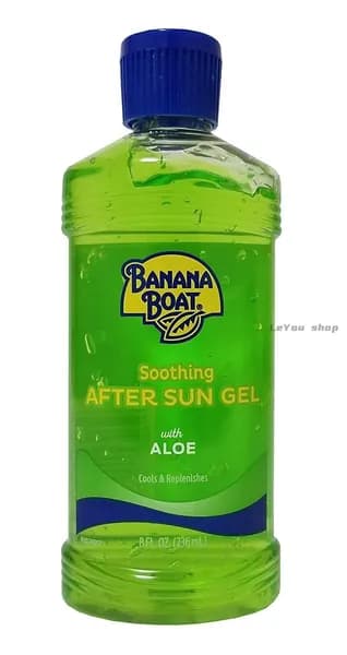 Banana Boat, Успокаивающий гель после загара с алоэ, 236 мл, средство от солнечных ожогов