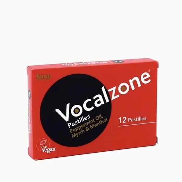 Vocalzone Classic Lozenge, пастилки для поддержки при