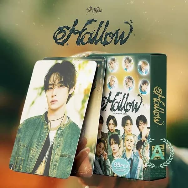 STRAY KIDS полые LOMO-карточки, 95 шт., 3-й японский мини-альбом, K-POP, гигантские мини-фотокарточки STRAY KIDS SKZ 2025 HOP, коллекционные карточки, постер SKZOO, стикер
