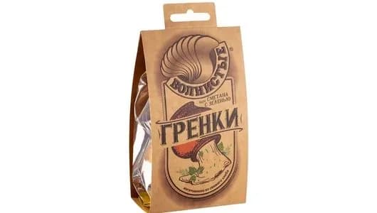 Гренки Волнистые жареные со вкусом сметаны с зеленью 75 г