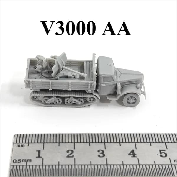 Миниатюрная модель танка в масштабе 1:144, напечатанная на 3D-принтере, из смолы, основные боевые танки Германии Второй мировой войны Tiger I/Tiger II/Panther/Panzer IV
