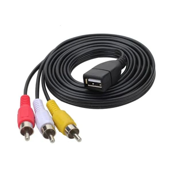 USB-разветвитель на 3 RCA, 0.3m