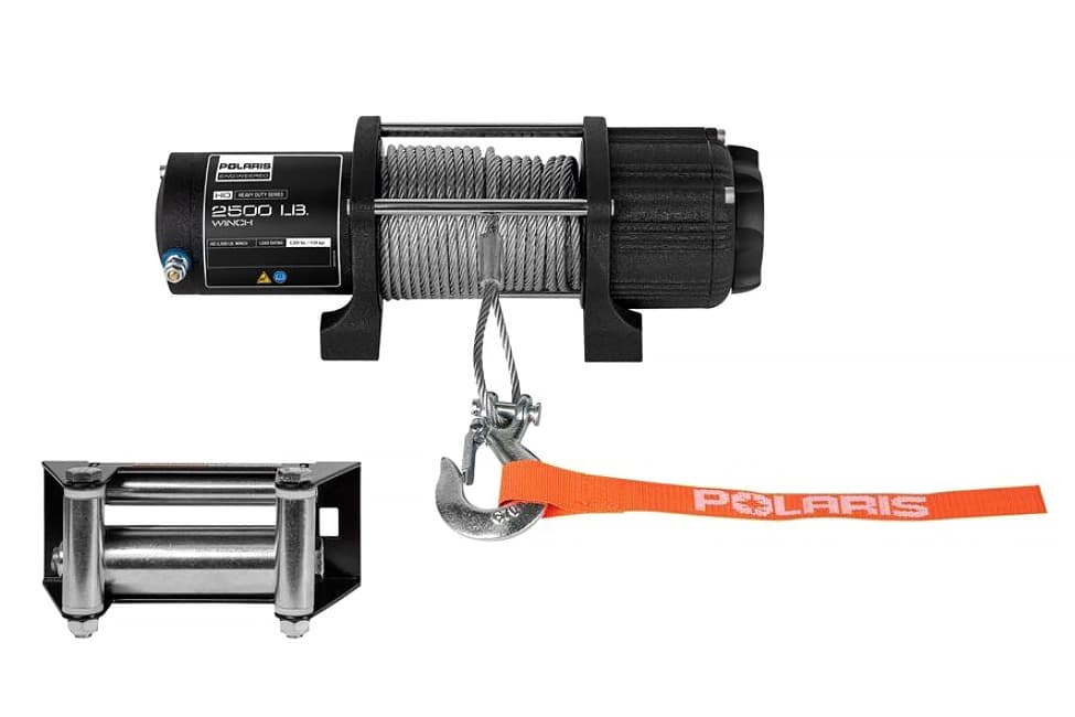 Лебёдка 1133 кг, стальной трос, пульт на проводе Polaris / K-HD2500LB WINCH ACE / 2879708