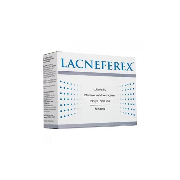 Imuneks Lacneferex Обогащающая пища 60 капсул
