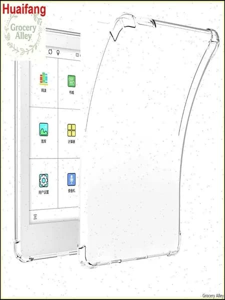 BOZHUORUI Прозрачный чехол для Meebook M6C и Meebook M6 - Легкий прозрачный гибкий мягкий чехол из ТПУ