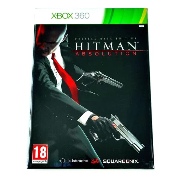 Видеоигра для Xbox 360. HITMAN ABSOLUTION. Professional Edition (2012, BOX, английская версия) стелс-экшен / 18+