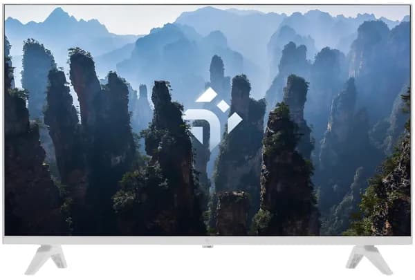 Телевизор 32″ HD, белый