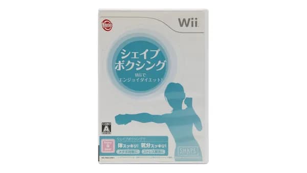 Shape Boxing: Wii De Enjoy! Diet (Nintendo Wii, NTSC-J) Винтаж