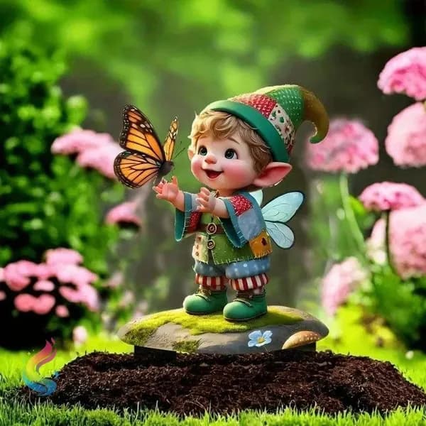 Фигурка садовая
