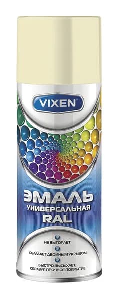 Эмаль ASTROHIM VIXEN VX11015 алкидная RAL, светлая слоновая кость (RAL 1015)