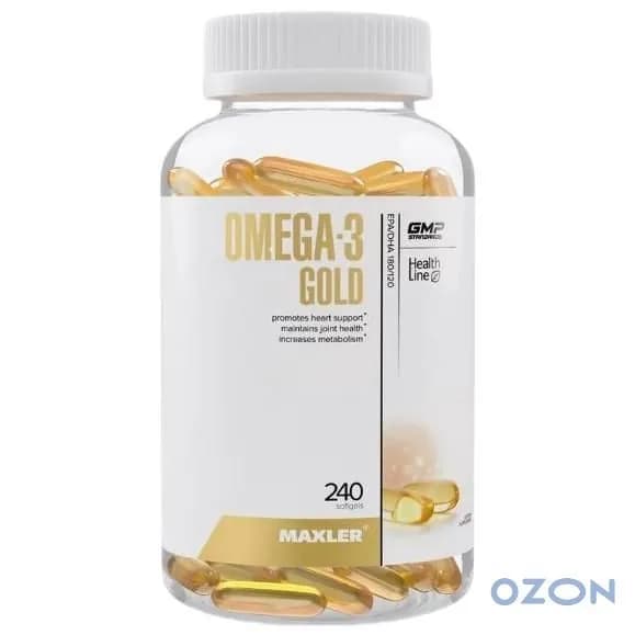 Омега-3 Gold EU 240 капсул
