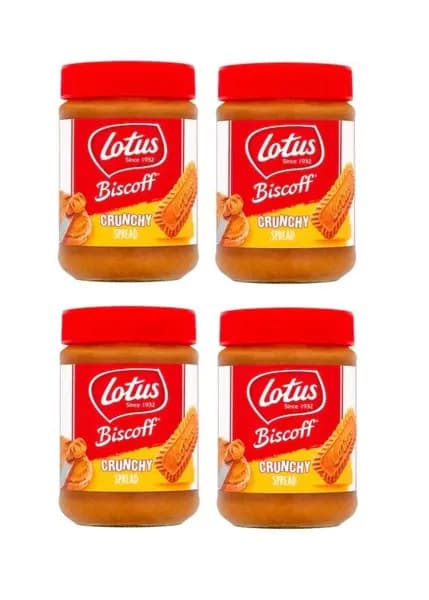 Крем-паста из печенья Lotus Biscoff Crunchy 4 ШТ
