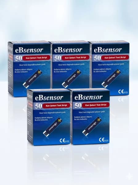 Тест-полоски Ебсенсор (eBsensor) №50 - 5 упаковок