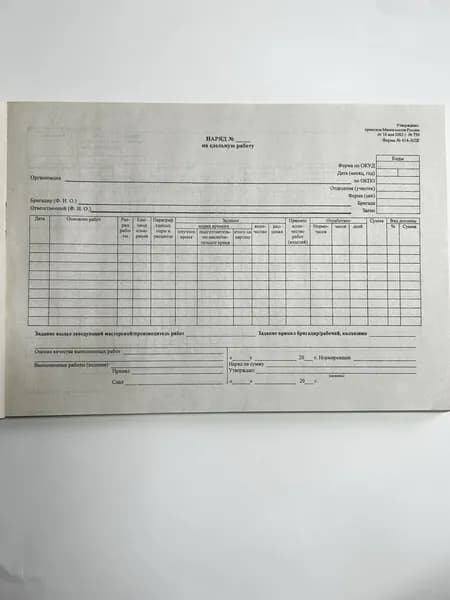 Книга учета, 1 шт., листов: 100