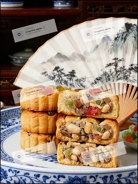 Лунные пирожные с орехами (3 упаковки)