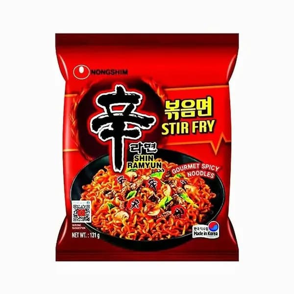 Лапша Nongshim Shin Ramyun Stir Fry, 131гр