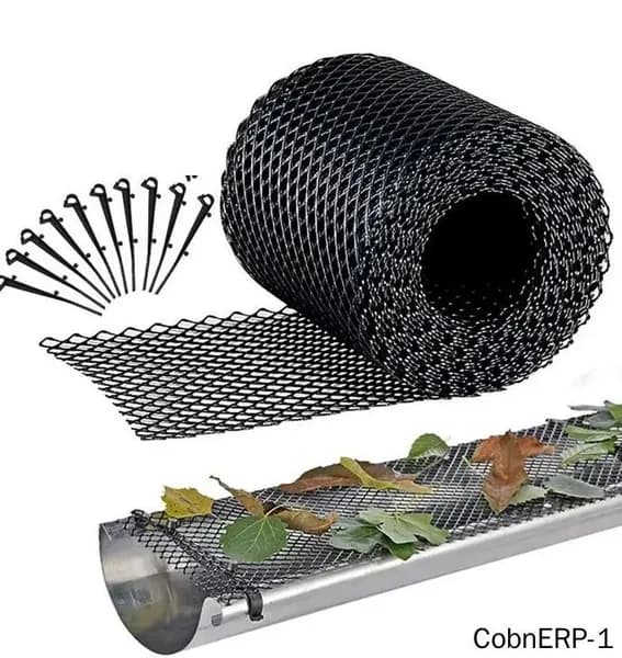 Черная Сетка Для Каналов Из Прочего Пластика Abs 600.00X16.00X0.10Cm