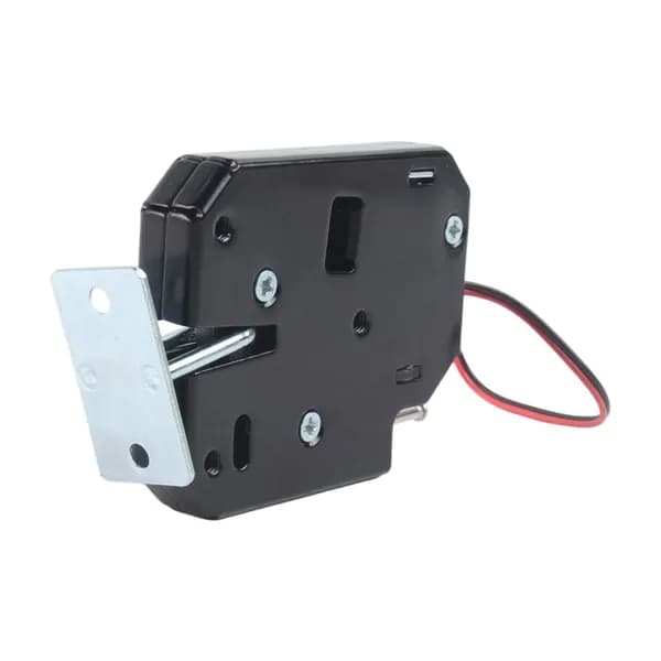 Электромагнитный замок "12V/2A" / аварийно-разблокируемый, с усилием удержания 150 кг, для дверей и шкафов.