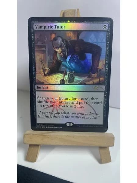 Эксклюзив Magic: 12 версий Vampiric Tutor (ретро/фольга), Earthcraft + судейская версия 2000 + чехол в подарок