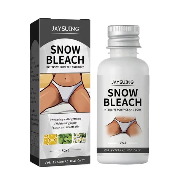 Крем для отбеливания интимных частей лица и тела Snow Bleach Cream для быстрого отбеливания подмышек