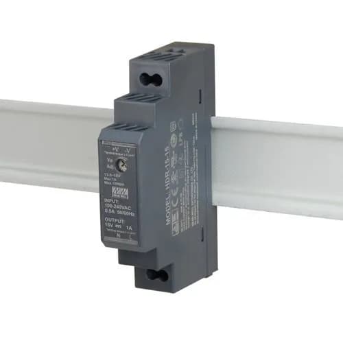 Блок питания БП MW HDR-15-15 15W 15V 1.0 A на дин рейку